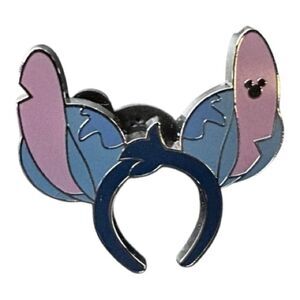 2025 WDW Hidden Disney Pin Stitch Ear Headband Ear Hat Hidden Mickey Pin